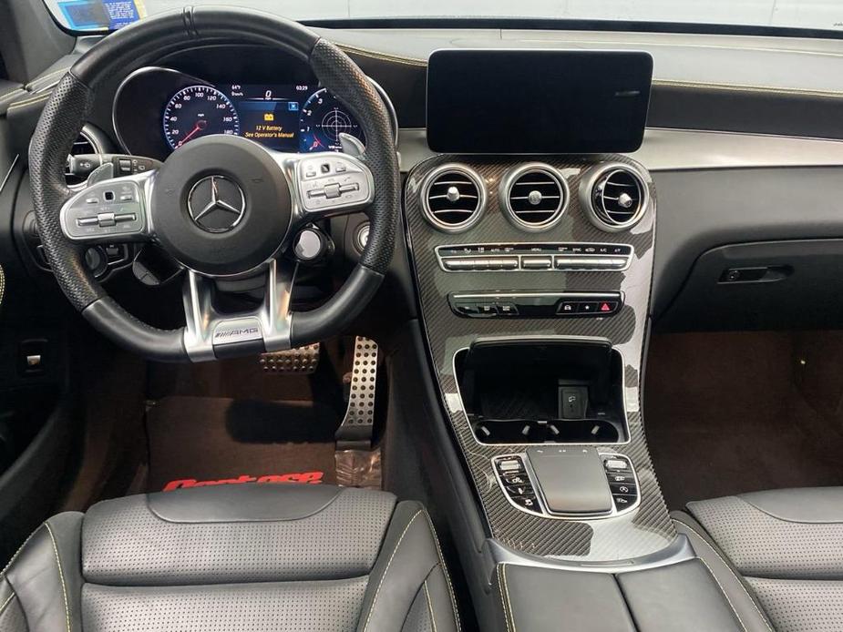 used 2021 Mercedes-Benz AMG GLC 63 car, priced at $61,999