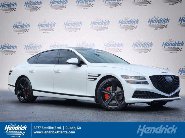 used 2021 Genesis G80 car, priced at $33,714