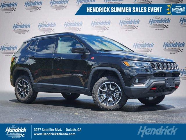 used 2024 Jeep Compass car, priced at $29,525