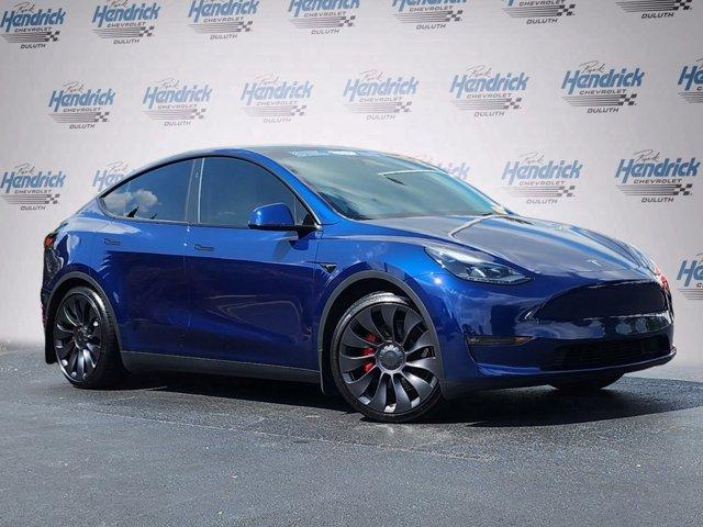 used 2024 Tesla Model Y car, priced at $42,695