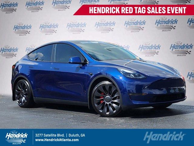 used 2024 Tesla Model Y car, priced at $42,695