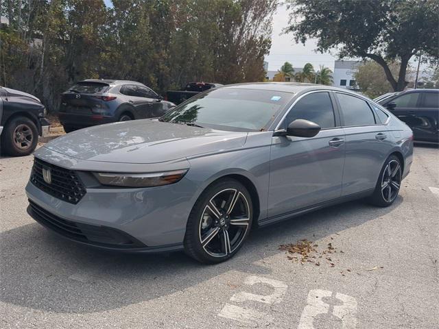 used 2023 Honda Accord Hybrid car, priced at $25,521