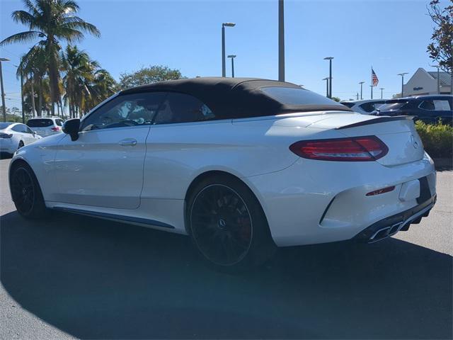 used 2018 Mercedes-Benz AMG C 63 car, priced at $52,124