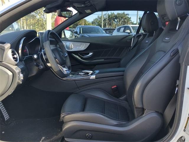 used 2018 Mercedes-Benz AMG C 63 car, priced at $52,124