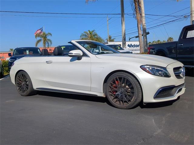 used 2018 Mercedes-Benz AMG C 63 car, priced at $52,124