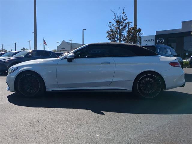 used 2018 Mercedes-Benz AMG C 63 car, priced at $52,124