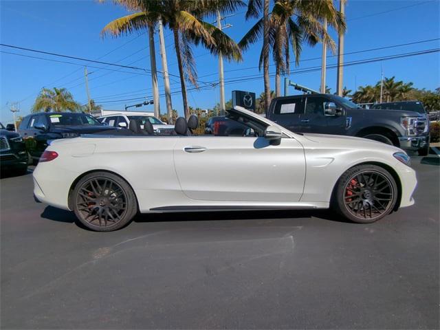 used 2018 Mercedes-Benz AMG C 63 car, priced at $52,124