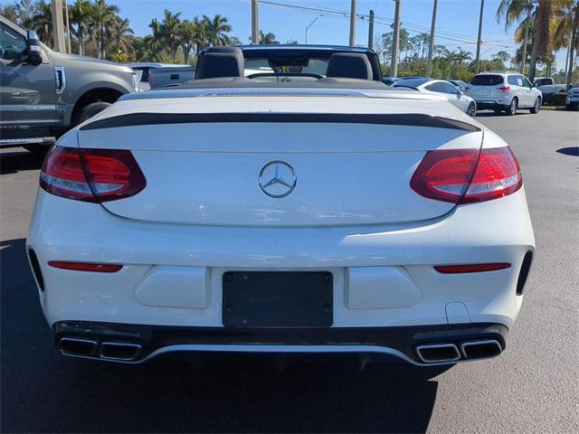 used 2018 Mercedes-Benz AMG C 63 car, priced at $52,124