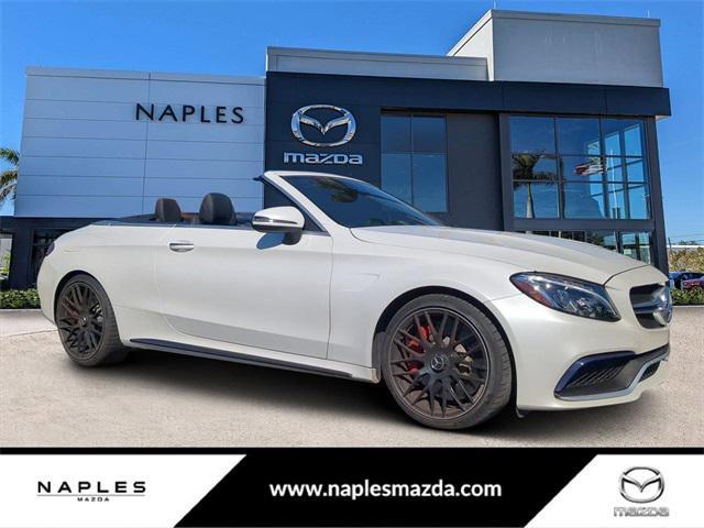 used 2018 Mercedes-Benz AMG C 63 car, priced at $52,124