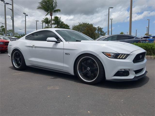 used 2017 Ford Mustang car, priced at $28,221