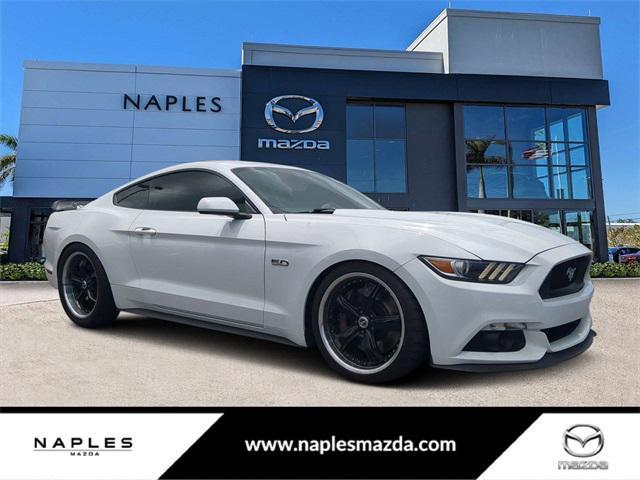 used 2017 Ford Mustang car, priced at $28,221