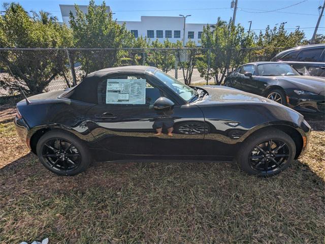 new 2024 Mazda MX-5 Miata car, priced at $26,396