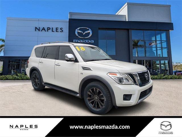 used 2018 Nissan Armada car, priced at $24,855