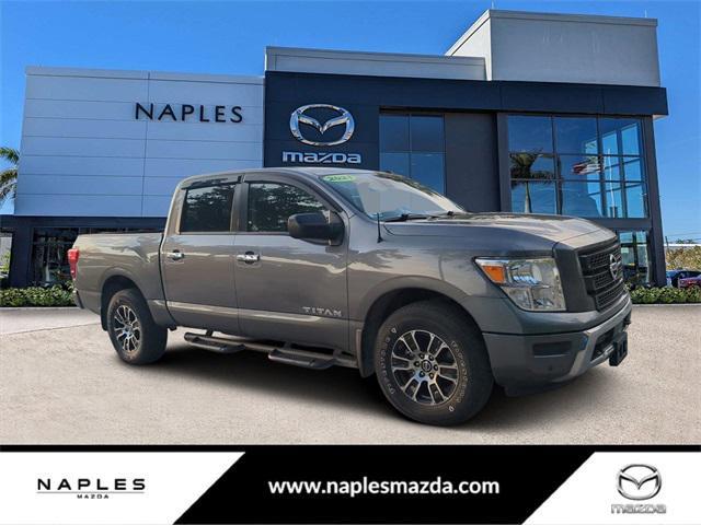 used 2021 Nissan Titan car, priced at $31,082