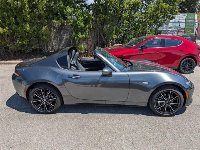 new 2024 Mazda MX-5 Miata RF car, priced at $37,177