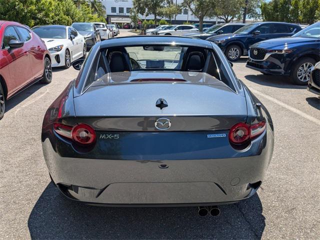 new 2024 Mazda MX-5 Miata RF car, priced at $37,177