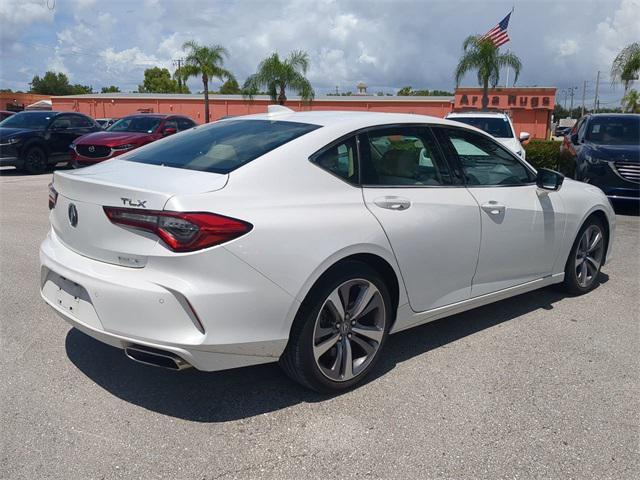 used 2021 Acura TLX car, priced at $27,574