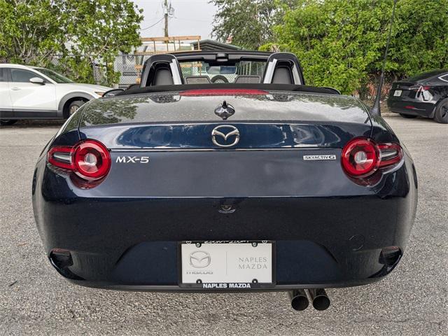 new 2025 Mazda MX-5 Miata car, priced at $32,695