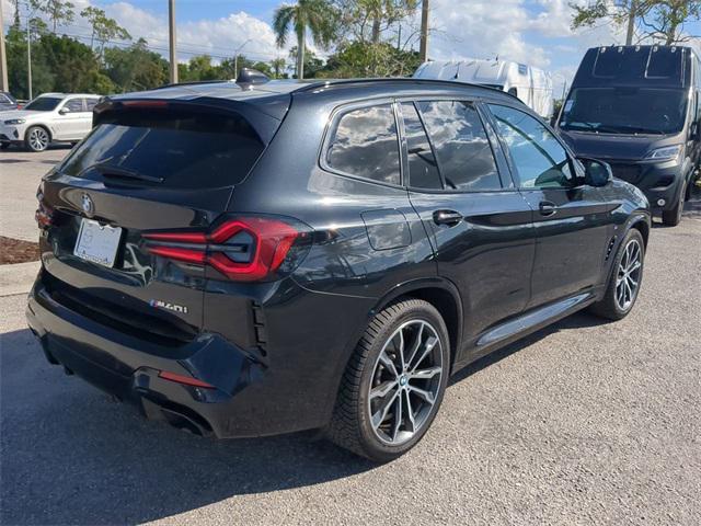 used 2022 BMW X3 car, priced at $39,553