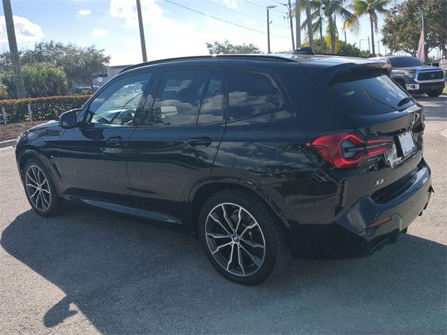 used 2022 BMW X3 car, priced at $39,553