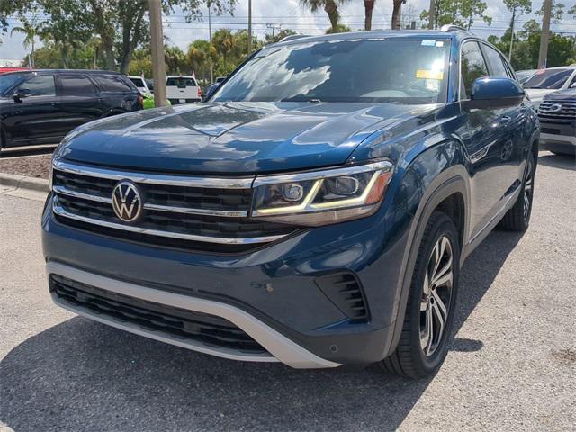 used 2022 Volkswagen Atlas Cross Sport car, priced at $25,496