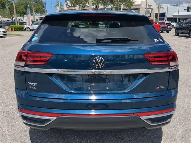 used 2022 Volkswagen Atlas Cross Sport car, priced at $25,496