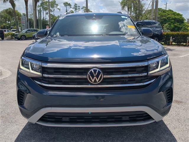 used 2022 Volkswagen Atlas Cross Sport car, priced at $25,496