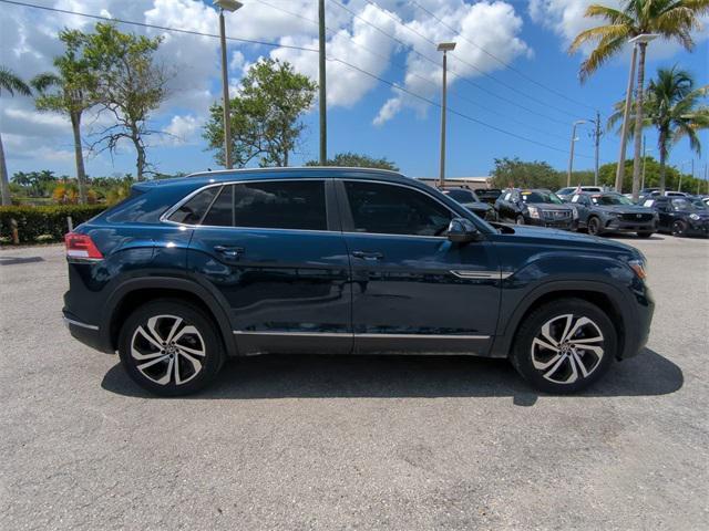 used 2022 Volkswagen Atlas Cross Sport car, priced at $25,496