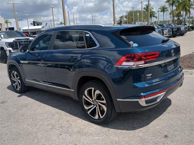 used 2022 Volkswagen Atlas Cross Sport car, priced at $25,496