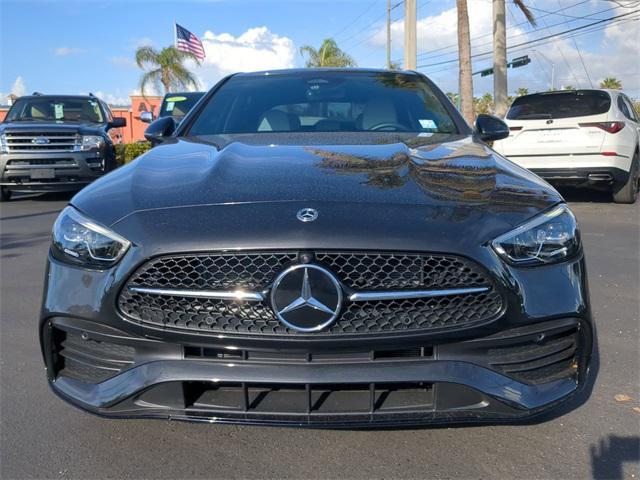 used 2023 Mercedes-Benz C-Class car, priced at $38,761