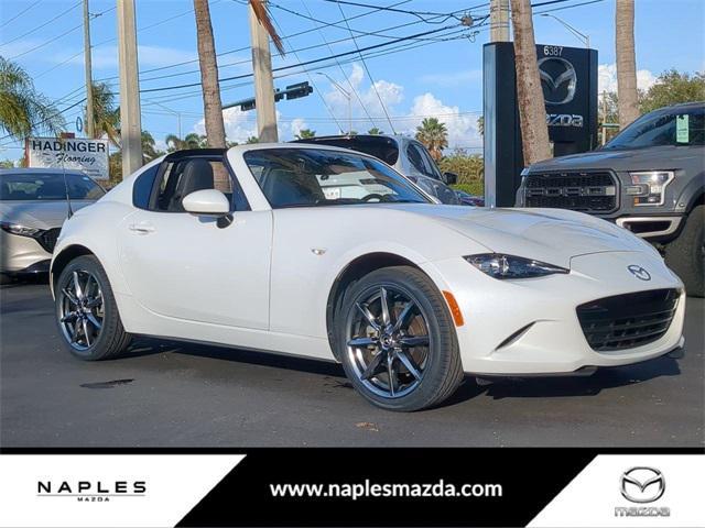 used 2021 Mazda MX-5 Miata RF car, priced at $24,046