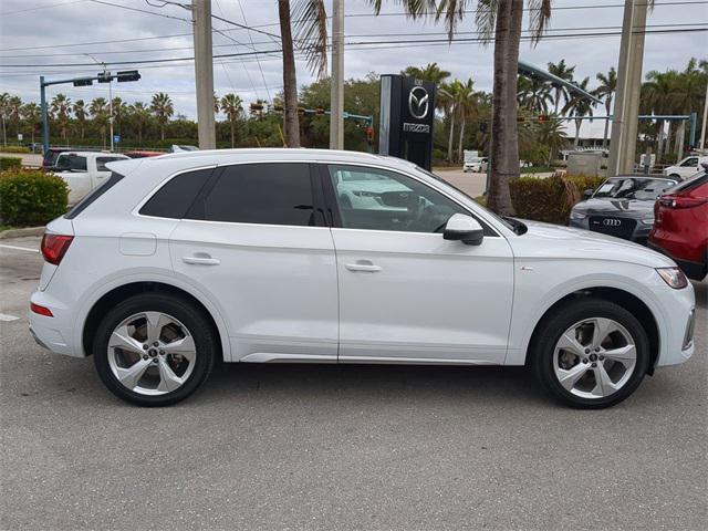 used 2022 Audi Q5 car, priced at $27,705