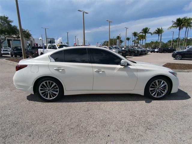 used 2022 INFINITI Q50 car, priced at $27,309