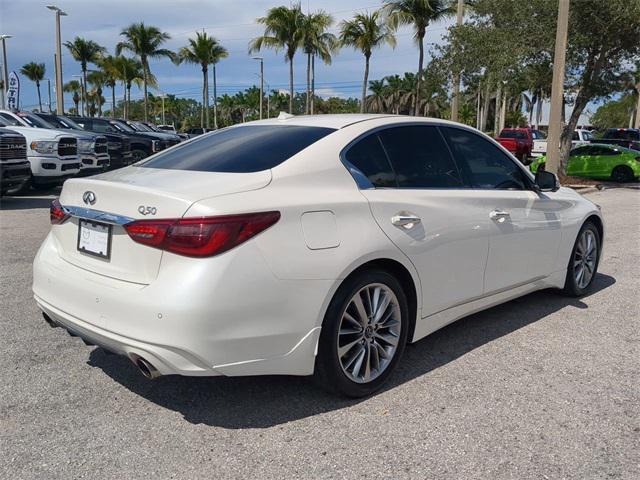 used 2022 INFINITI Q50 car, priced at $27,309