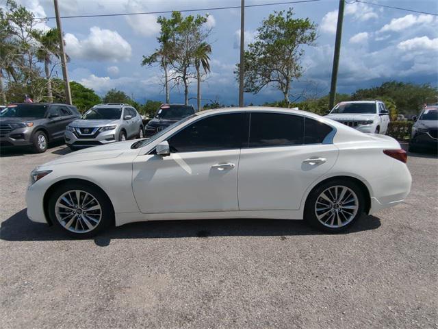 used 2022 INFINITI Q50 car, priced at $27,309