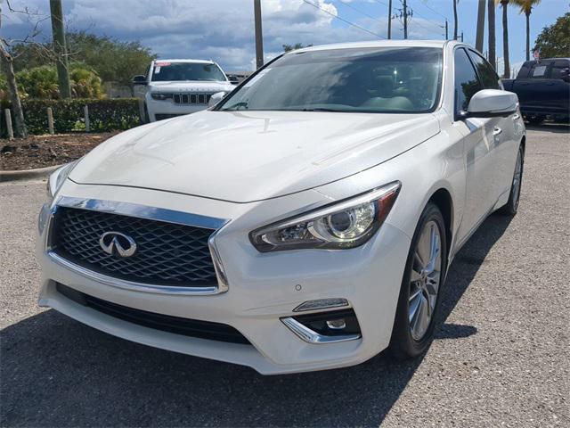 used 2022 INFINITI Q50 car, priced at $27,309