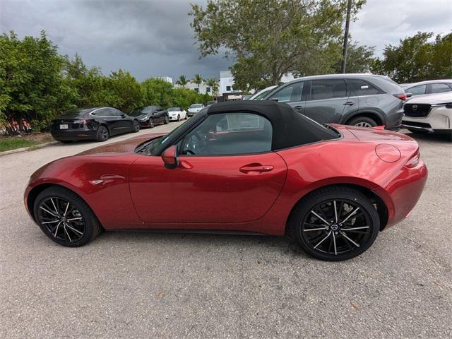 new 2025 Mazda MX-5 Miata car, priced at $37,005