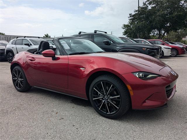 new 2025 Mazda MX-5 Miata car, priced at $37,005