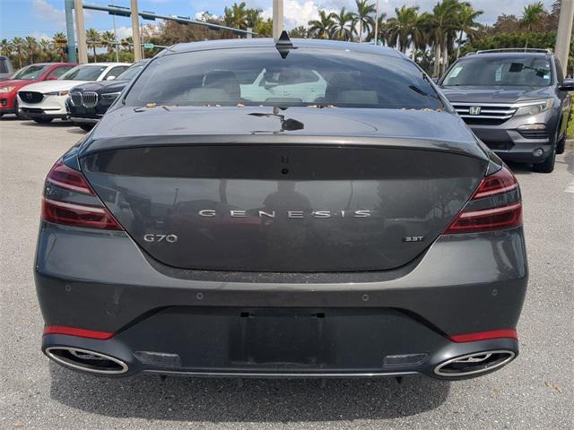 used 2023 Genesis G70 car, priced at $39,564