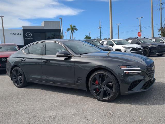 used 2023 Genesis G70 car, priced at $39,564