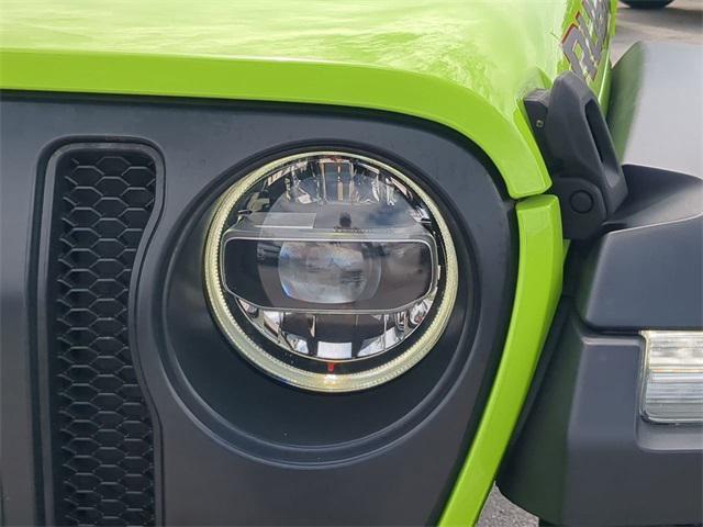 used 2021 Jeep Wrangler Unlimited car, priced at $32,385