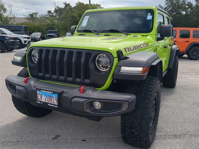 used 2021 Jeep Wrangler Unlimited car, priced at $32,385
