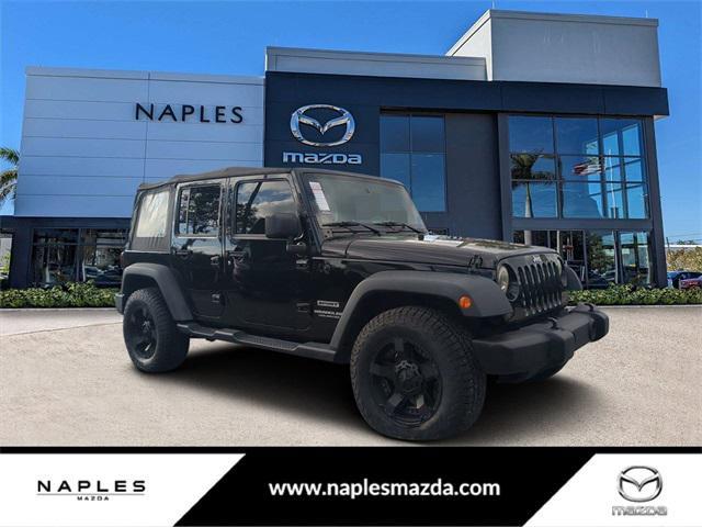 used 2017 Jeep Wrangler Unlimited car, priced at $17,670