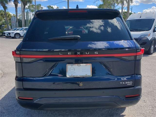 used 2024 Lexus TX 350 car, priced at $46,786