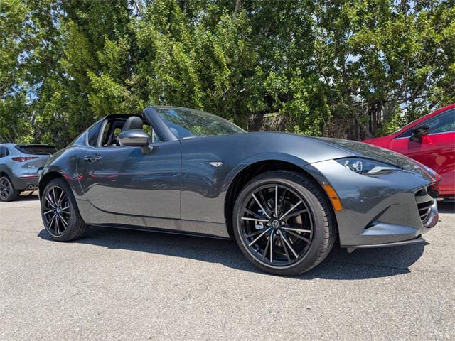 new 2024 Mazda MX-5 Miata RF car, priced at $37,177