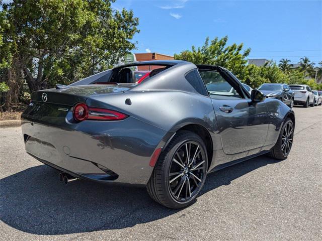 new 2024 Mazda MX-5 Miata RF car, priced at $37,177