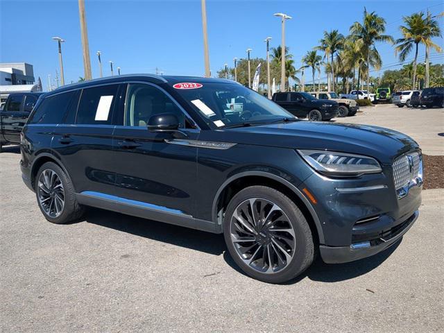 used 2022 Lincoln Aviator car, priced at $37,870
