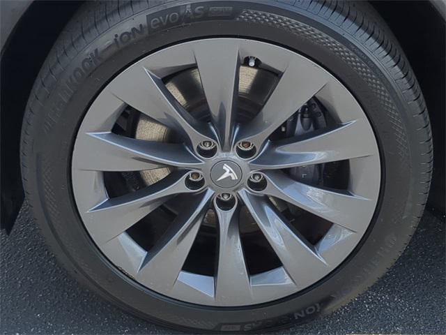 used 2018 Tesla Model X car, priced at $27,931