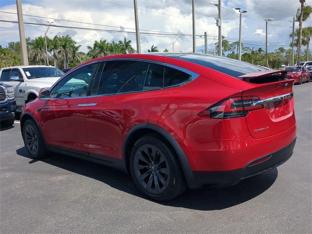 used 2018 Tesla Model X car, priced at $27,931