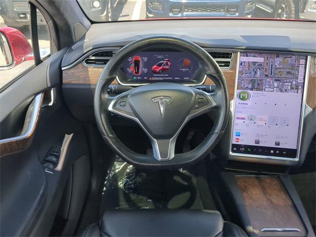 used 2018 Tesla Model X car, priced at $27,931